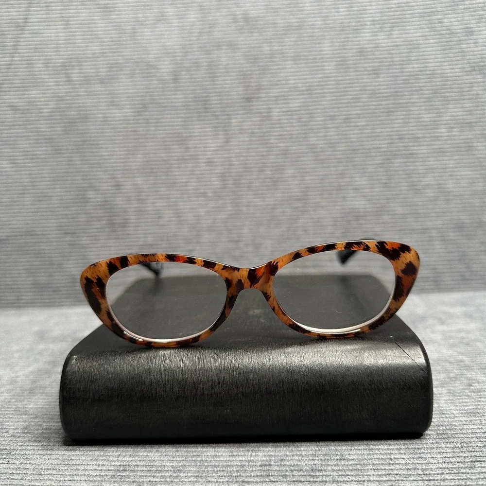 Foster Grant Gloss Connie LEP Tortoise Cat Eye Reading Glasses +3.25 TG1118